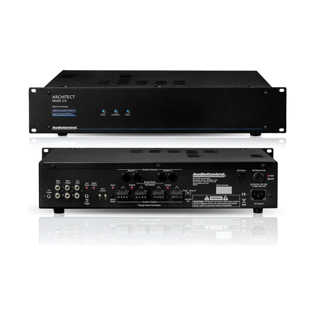 AudioControl ARCHITECT 115 – der robuste 2-Kanal-Verstärker für die Multiroom-Basis