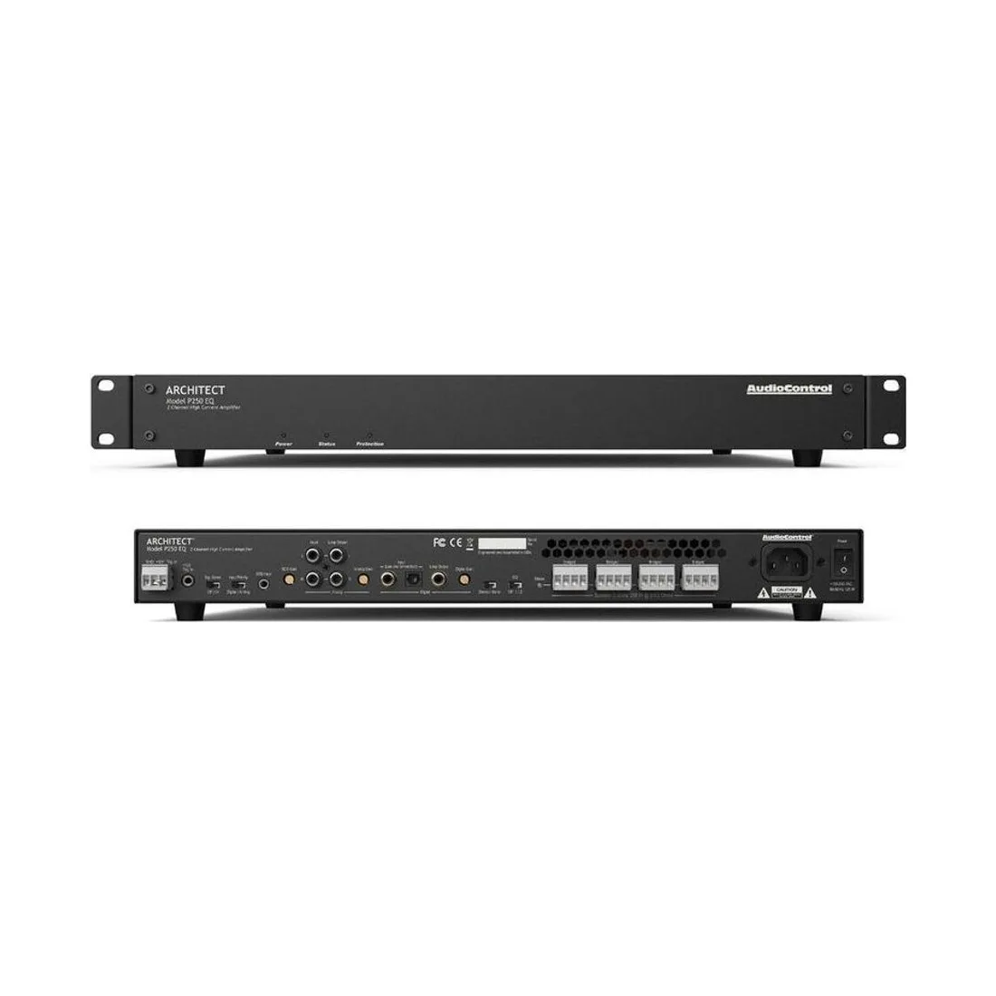 AudioControl ARCHITECT P250 EQ – die 1-HE-Endstufe mit 250 Watt an 4 Ohm und EQ