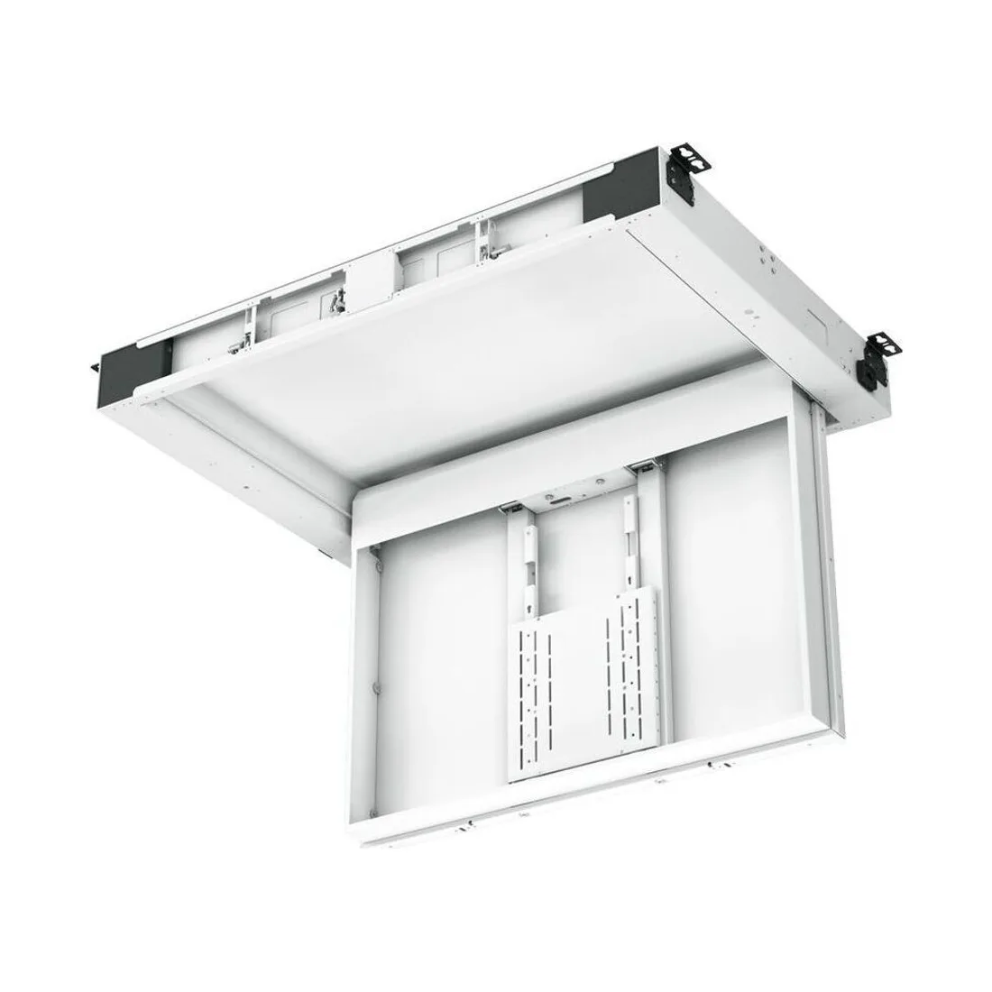 Future Automation CHR8 – die tragstarke Deckenklappe für große Flachbildschirme bis 140 kg