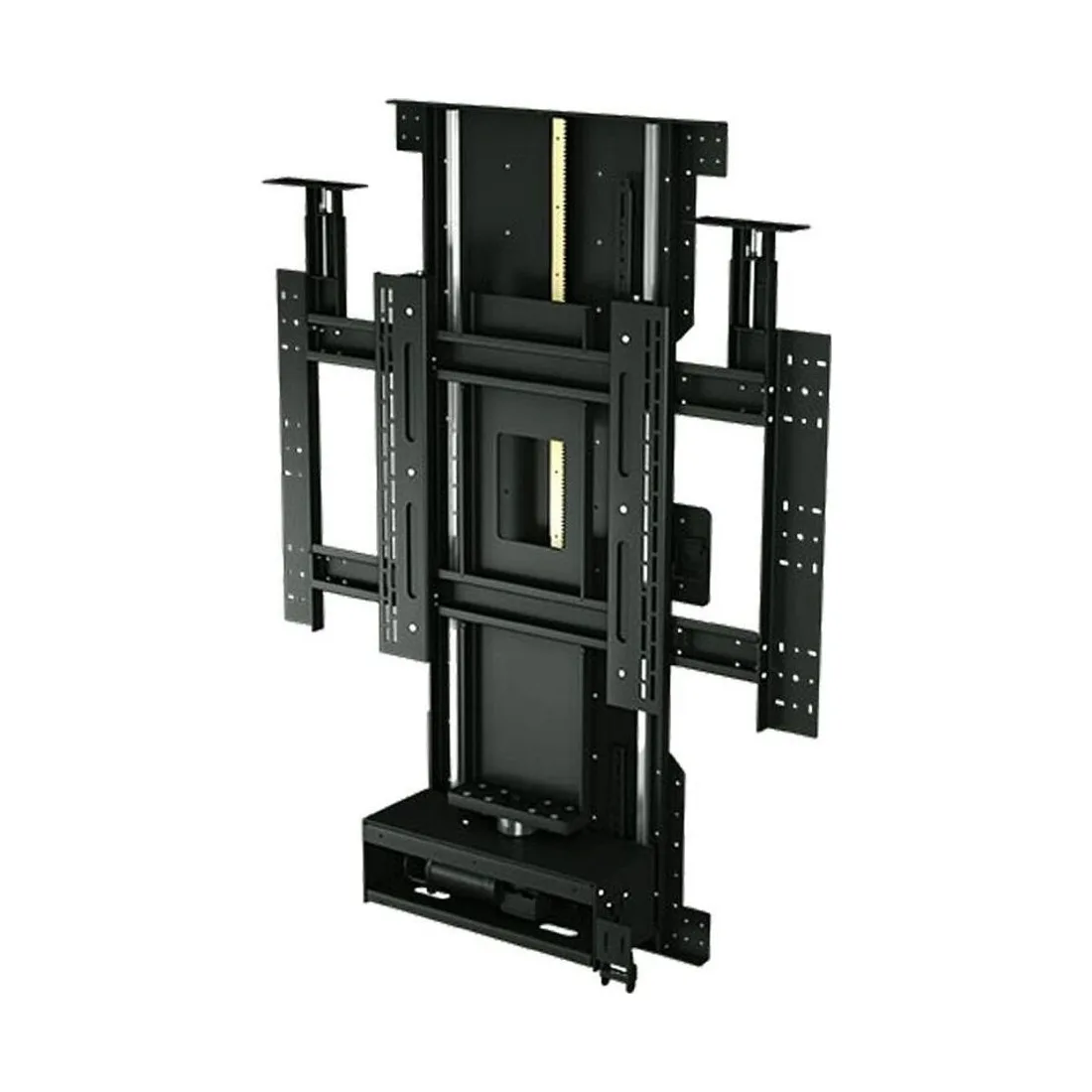 Future Automation LSH-S – schwenkbarer TV-Lift für Großformate mit sichtbarer Rückseite