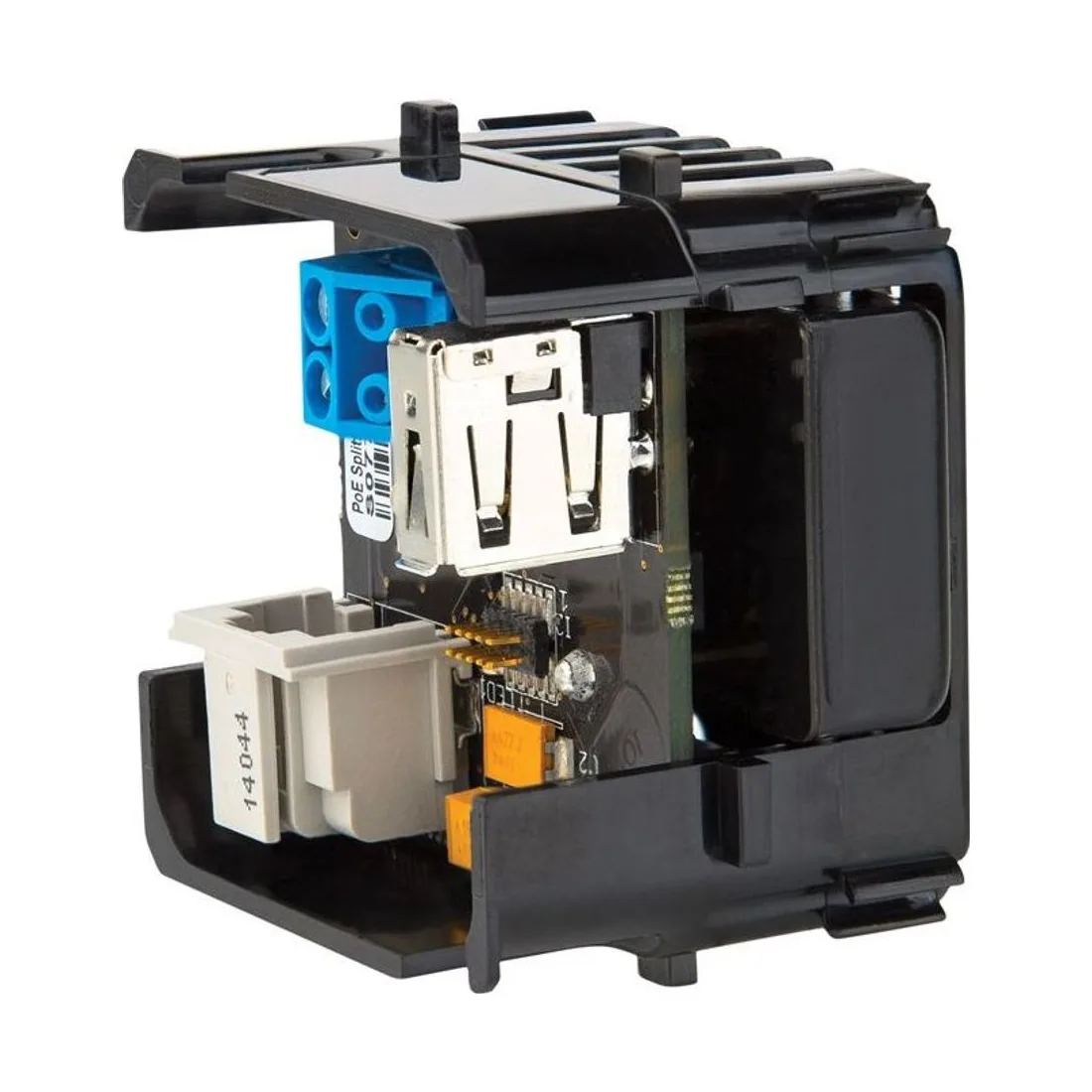IPORT PoE Splitter der Surface Mount – Ladespannung in der Unterputzdose