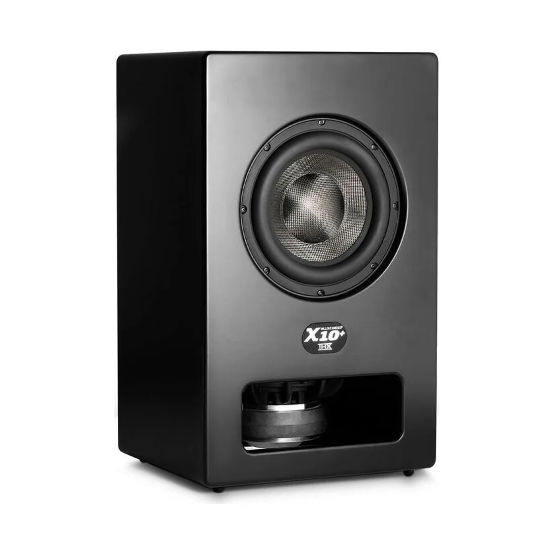 Miller & Kreisel X10+ – der kompakte Doppel-10-Zoll-Subwoofer mit Push-Pull-Technik für präzisen THX-Tiefbass