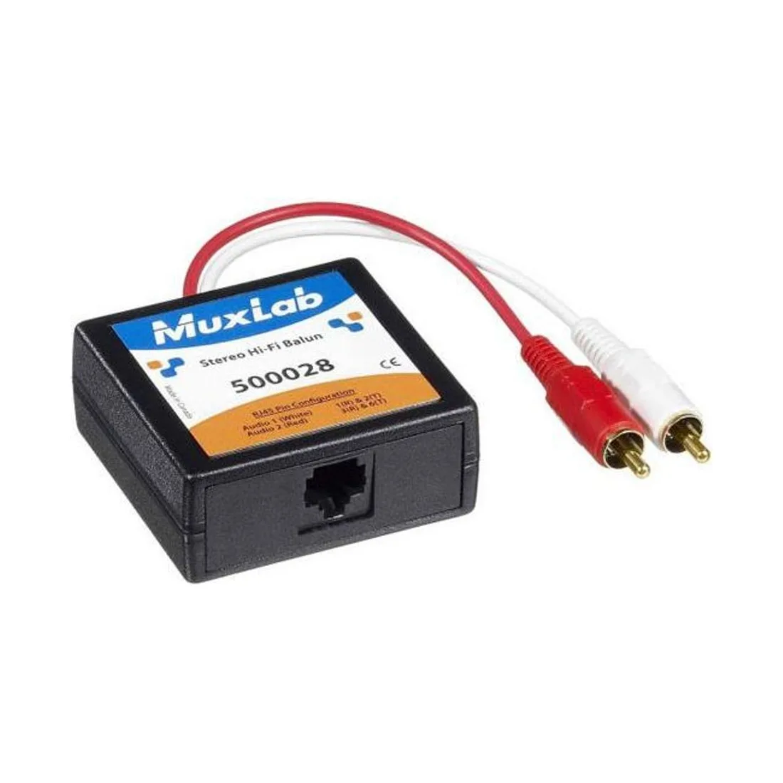 MuxLab Audio-Baluns und Splitter: Stereo über die Datenverkabelung