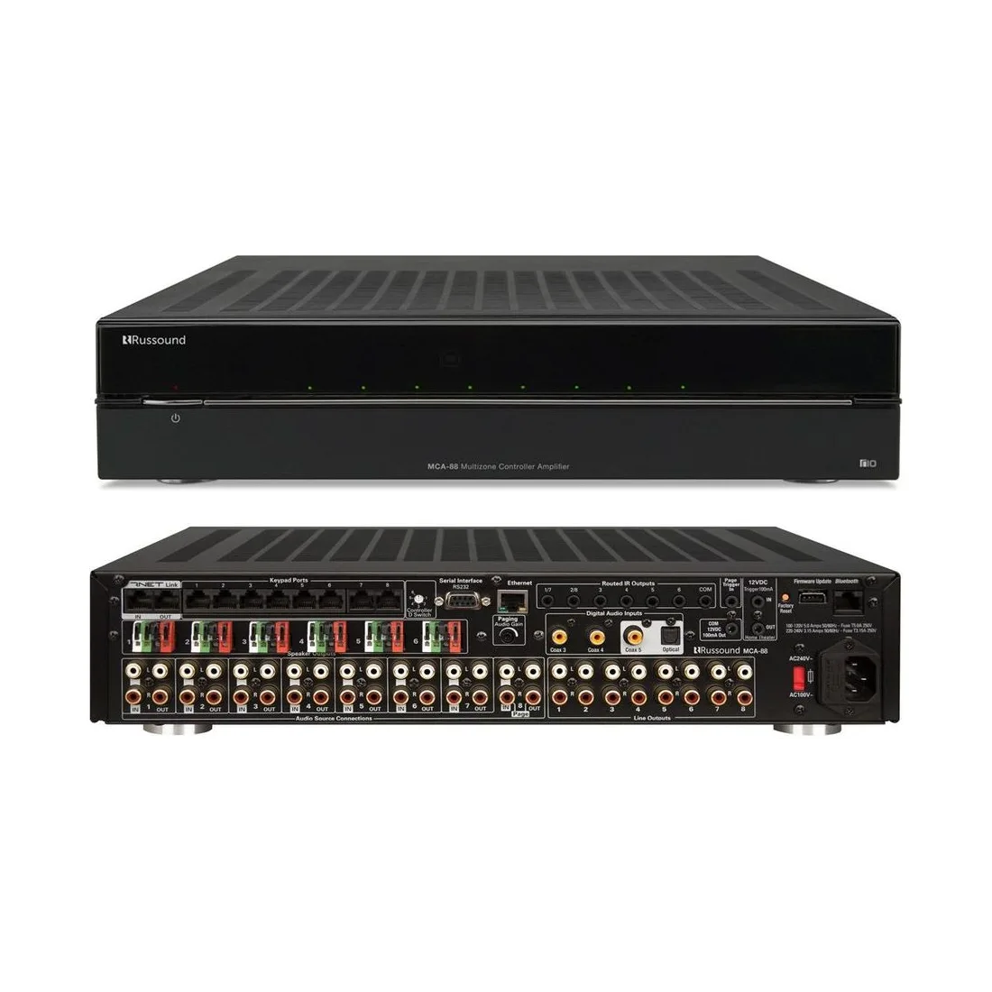 Russound MCA88i – acht Zonen mit 40 Watt aus einer Zentrale