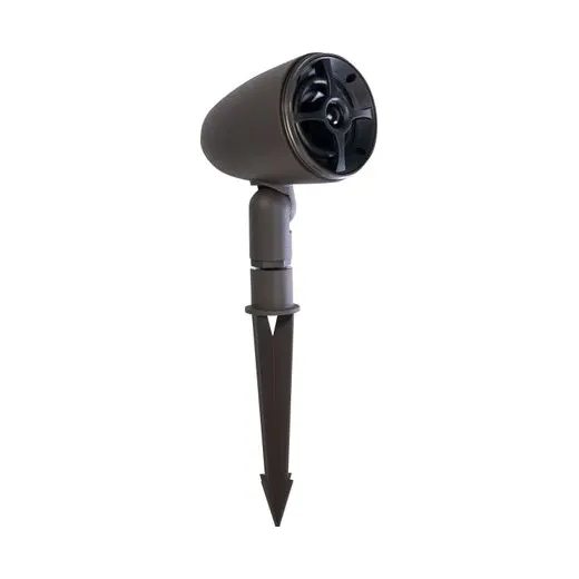 Sonance SGS SAT 4 PACK – Satellit schräg von vorn ohne Gitter, mit sichtbarem Treiber