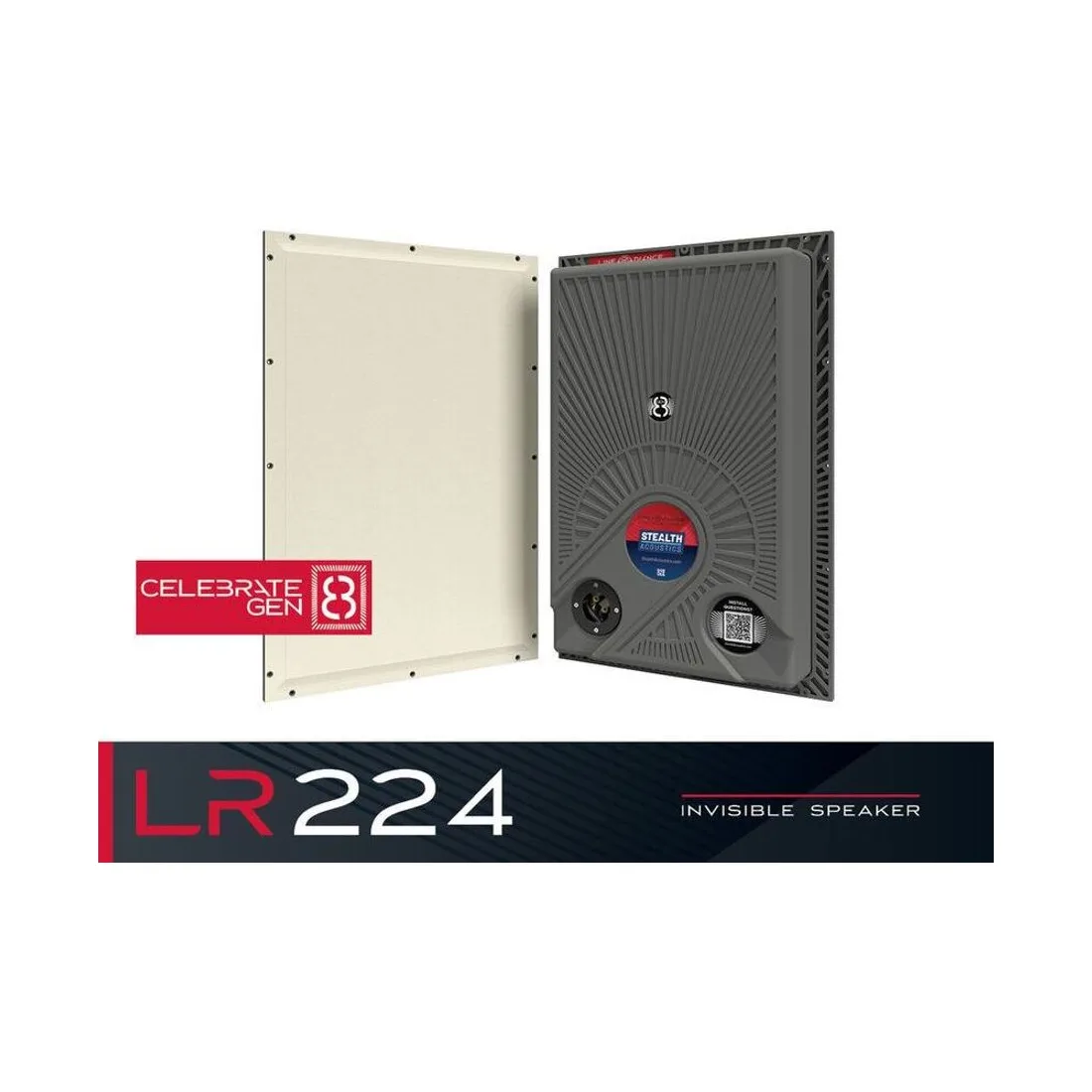 Stealth Acoustics LR224 – der unsichtbare 8-Zoll-Vollbereichslautsprecher für den Hauptraum