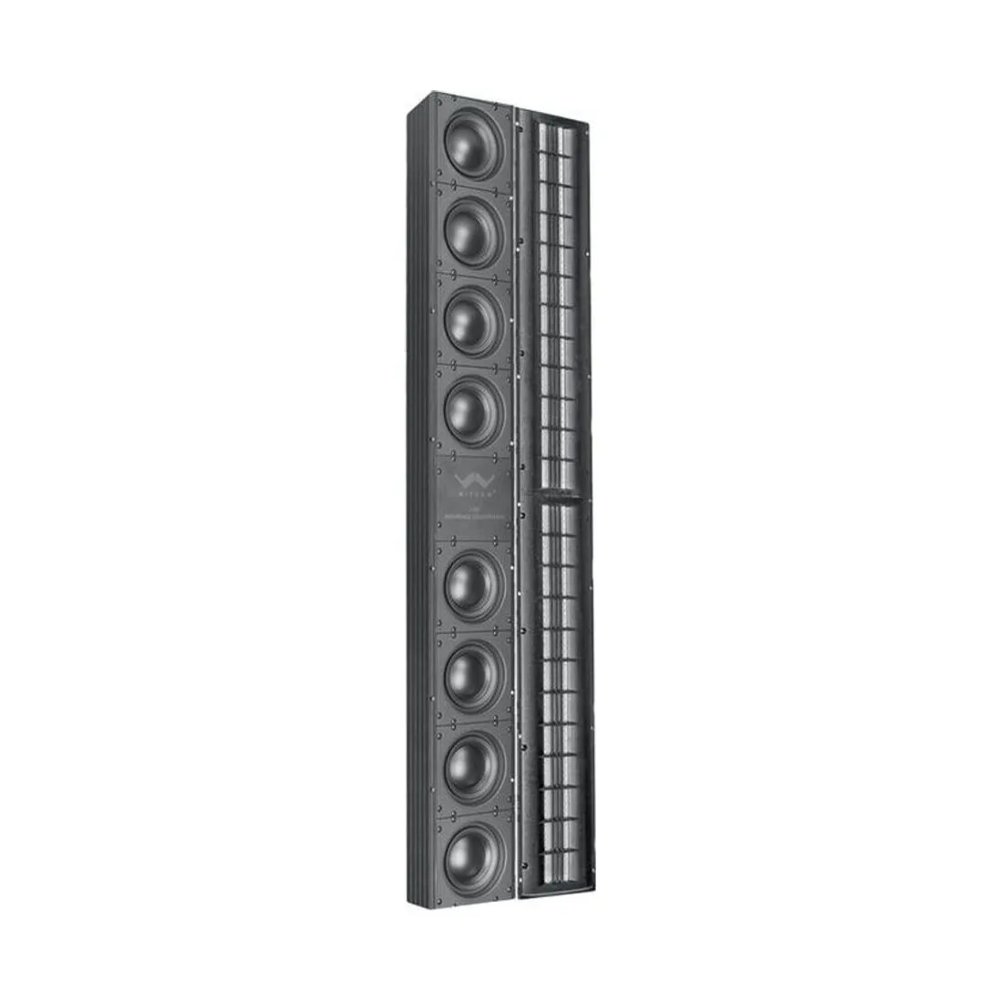 Wisdom Audio SAGE L100i – der 48-Zoll-Linienstrahler mit acht Tieftönern zum Wandeinbau