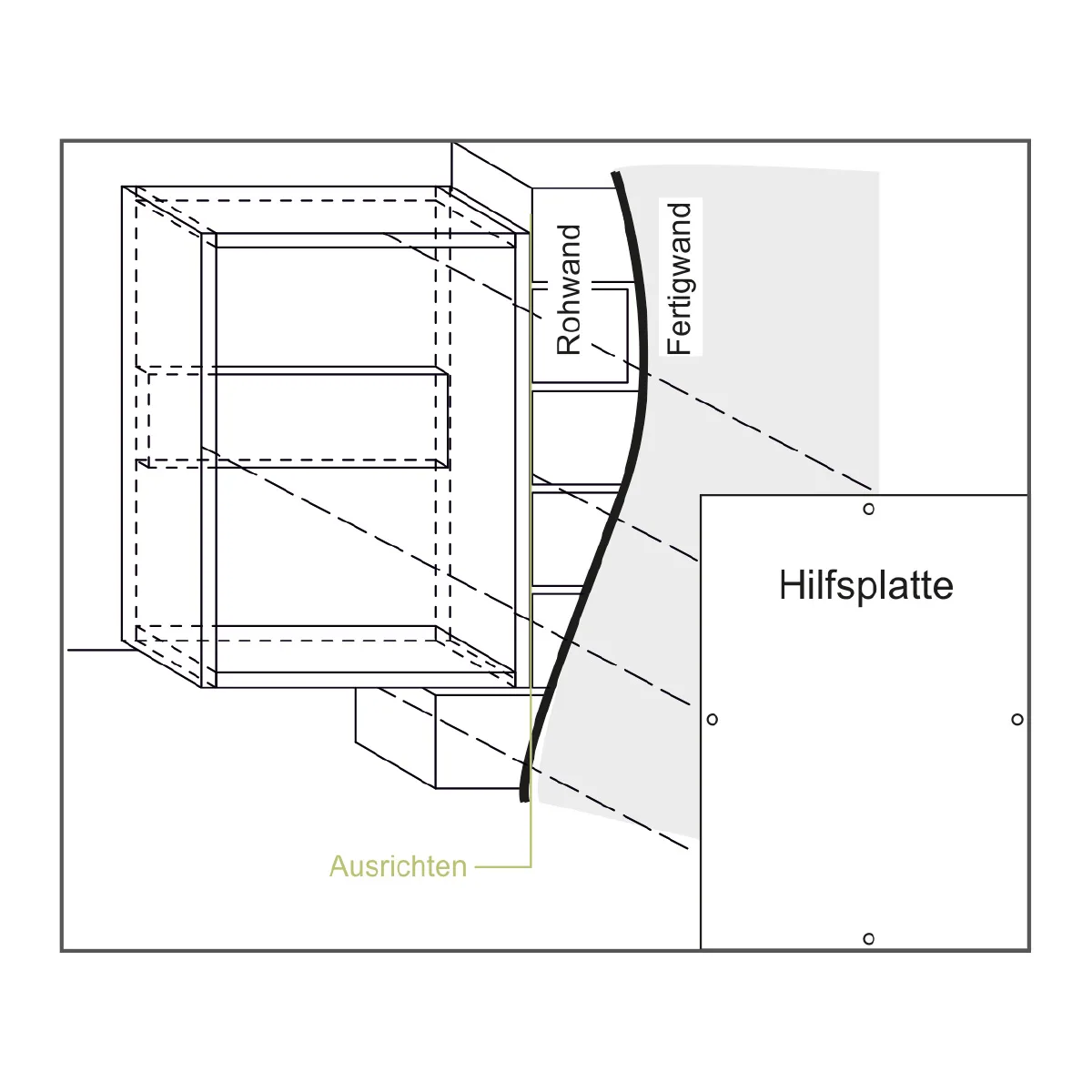 Einbauanleitung Stealth Acoustics Lautsprecher für massives Mauerwerk