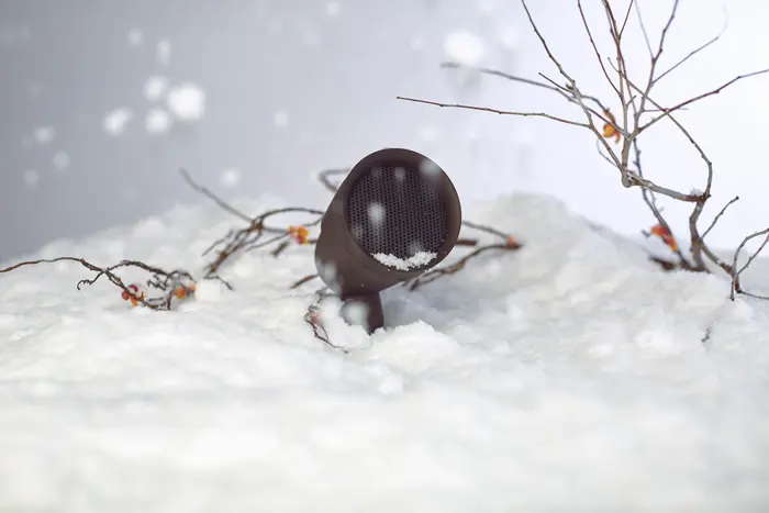 Sonance Landscape-Satellit im Schnee